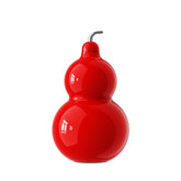 OTE Gourd-flaske i rustfritt stål, vannflaske i metall med skulderstropp, bærbar og slitesterk sportsvannflaske i gourd-stil for treningsstudio, reiser og daglig bruk, 300 ml