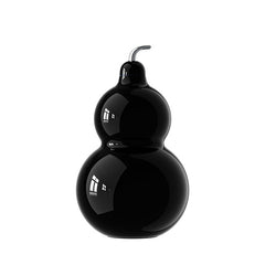 OTE Gourd-flaske i rustfritt stål, vannflaske i metall med skulderstropp, bærbar og slitesterk sportsvannflaske i gourd-stil for treningsstudio, reiser og daglig bruk, 300 ml
