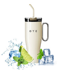 OTE1.2 L (42 oz) BPA gratis, bærbar bilkrus Tumbler, termisk krus, kaffekopper for varme og kalde drikker