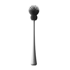 Gourd Silicone Bottle Brush, 21cm Long Handle Cup Cleaning Brush, Bendable Food Grade Silicone Cleaner for Water Bottles, Glass Jugs, Vases, Baby Bottles